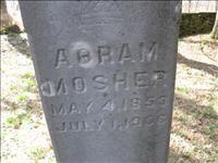 Mosher, Abram